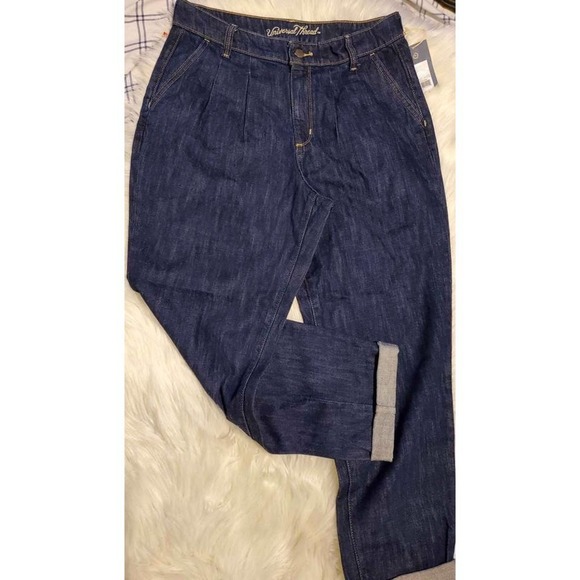 Universal Thread™ High-Rise Tapered Cropped Jeans-6 - Picture 4 of 7